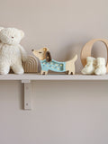 Little Lights Yövalo MINI, Puppy Cherries on Blue
