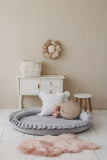 Moje Leikkialusta Soft Velvet Light Grey