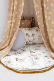 Matuu Gold Meadow on White&Grey, Matto