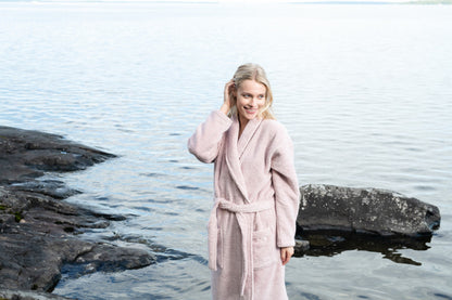 Luin Living Bathrobe for the Whole Family, 8 different sizes, Dusty Rose