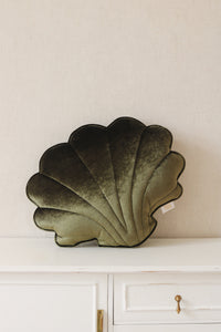 Moi Mili Sisustustyyny Small, Velvet Shell "Khaki Pearl"