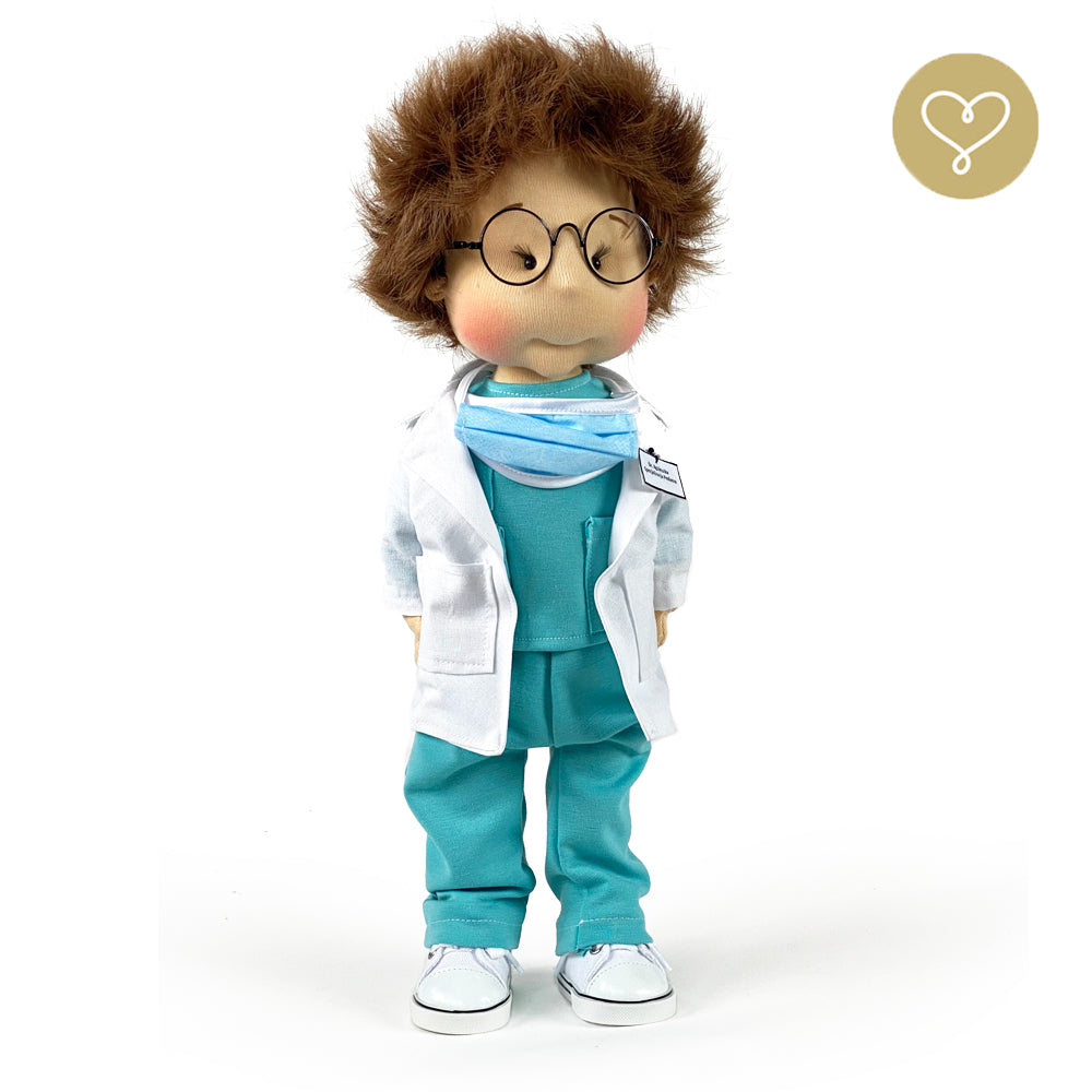Lullu Dolls Doll, Boy Doctor – Lasten Satumetsä - Main Image