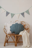 Moi Mili Sisustustyyny Small, Linen Shell "Eye of the Sea"