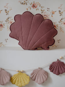 Moi Mili Sisustustyyny Small, Linen Shell "Marsala"