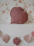 Moi Mili Sisustustyyny, Linen Leaf "Marsala"