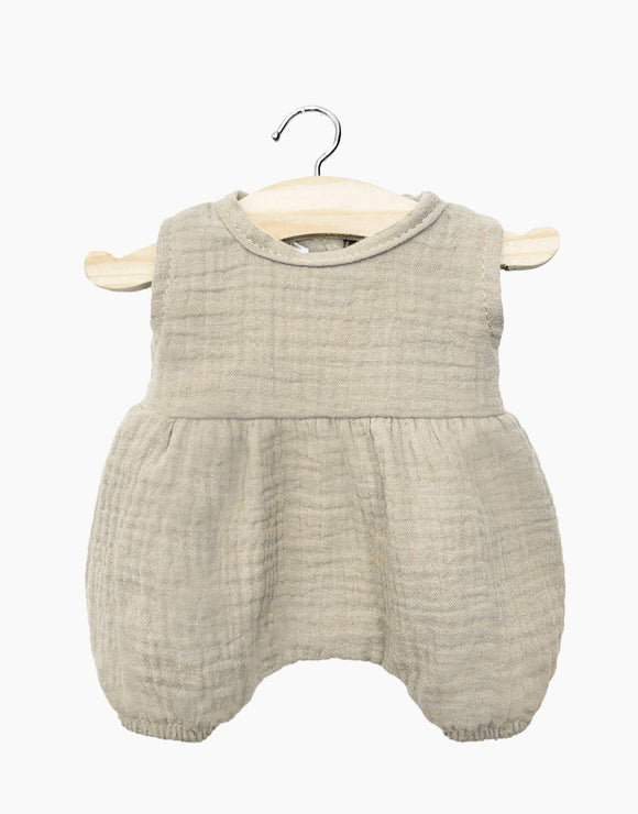 Minikane Romperi, Muslin Natural Beige