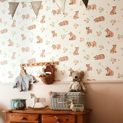Little Bears, Wallpaper