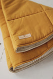 Moi Mili Leikkimatto,  Cotton Round "Ochre"