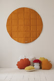 Moi Mili Leikkimatto,  Cotton Round "Ochre"