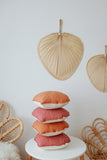 Moi Mili Sisustustyyny, Linen Leaf "Papaya"