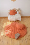 Moi Mili Leikkimatto, Linen Shell "Papaya"