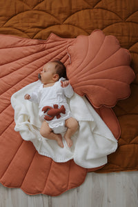 Moi Mili Leikkimatto, Linen Shell "Papaya"
