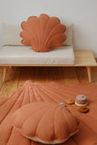 Moi Mili Sisustustyyny Small, Linen Shell "Papaya"