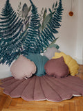 Moi Mili Sisustustyyny, Linen Leaf "Powder Pink"