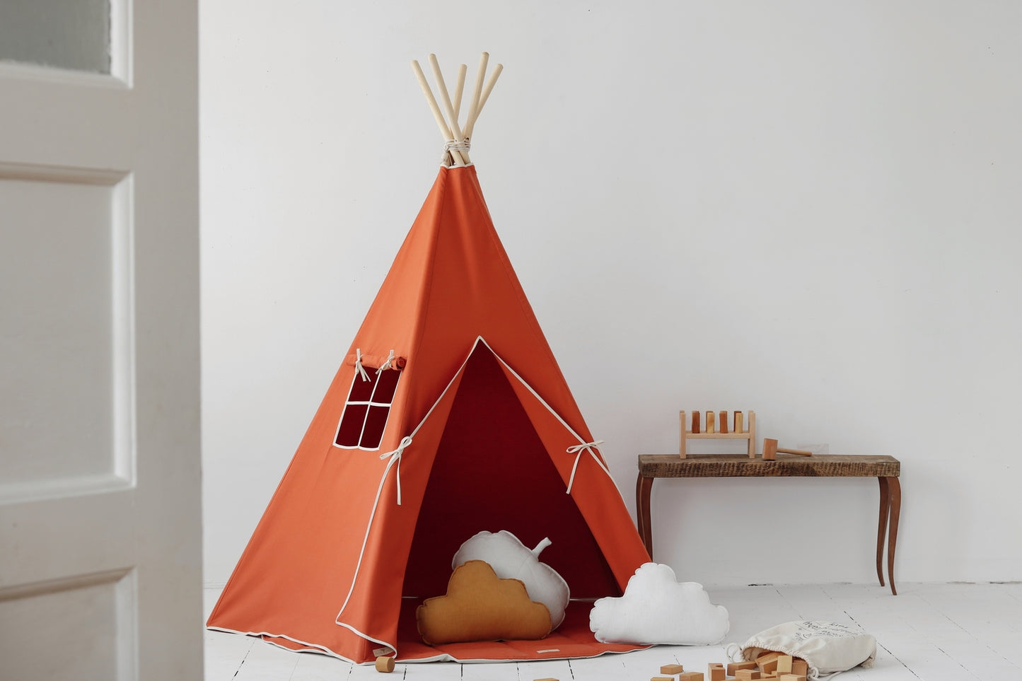 Moi Mili Play Tent Set, Red Fox