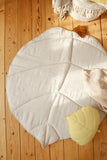 Moi Mili Leikkimatto, Linen Leaf "Sand"