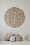 Moi Mili Leikkimatto, Round "Soft Velvet Beige"