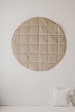 Moi Mili Leikkimatto, Round "Soft Velvet Beige"