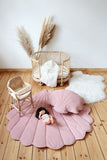 Moi Mili Sisustustyyny Large, Velvet Shell "Soft Pink"