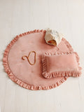Moi Mili Leikkimatto, Velvet With Frill "Apricot"