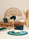 Moi Mili Sisustustyyny Medium, Soft Velvet "Emerald"