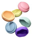 Stapelstein 6 kpl Setti, Rainbow Pastel