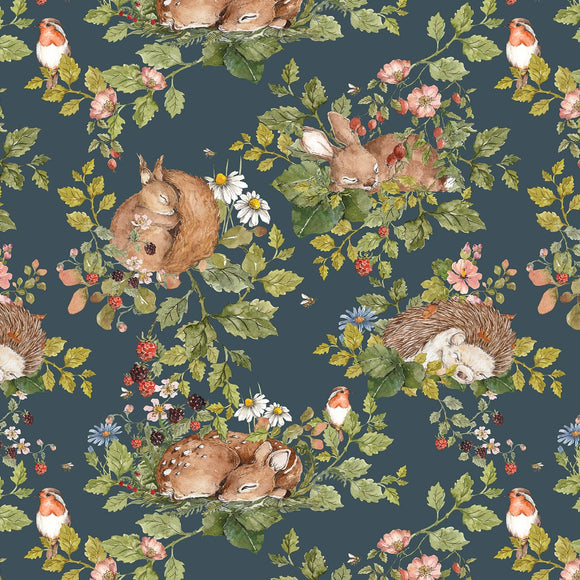 Little Sleepy Animals Dark, Tapetti