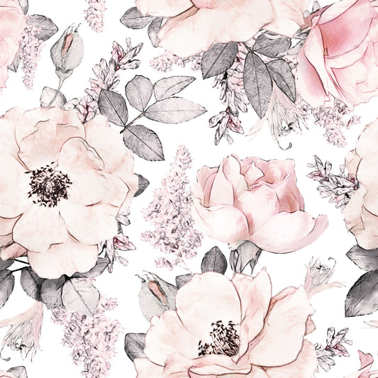 Pink Garden, Wallpaper