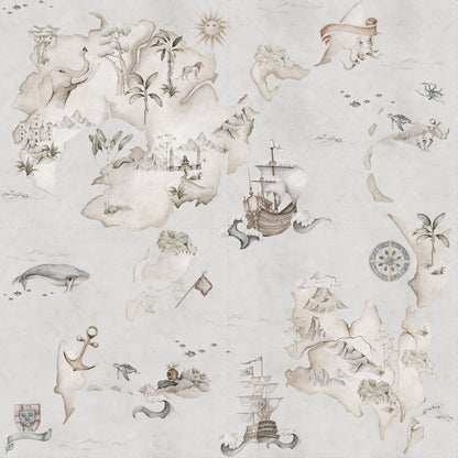 Map Stories From The Sea Color, Wallpaper