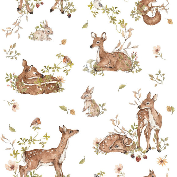 Deer Meadow White, Tapetti