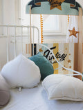 Moi Mili Sisustustyyny, Linen Leaf "White"