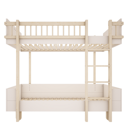 Wood Luck Design, Bunk bed Basic, White