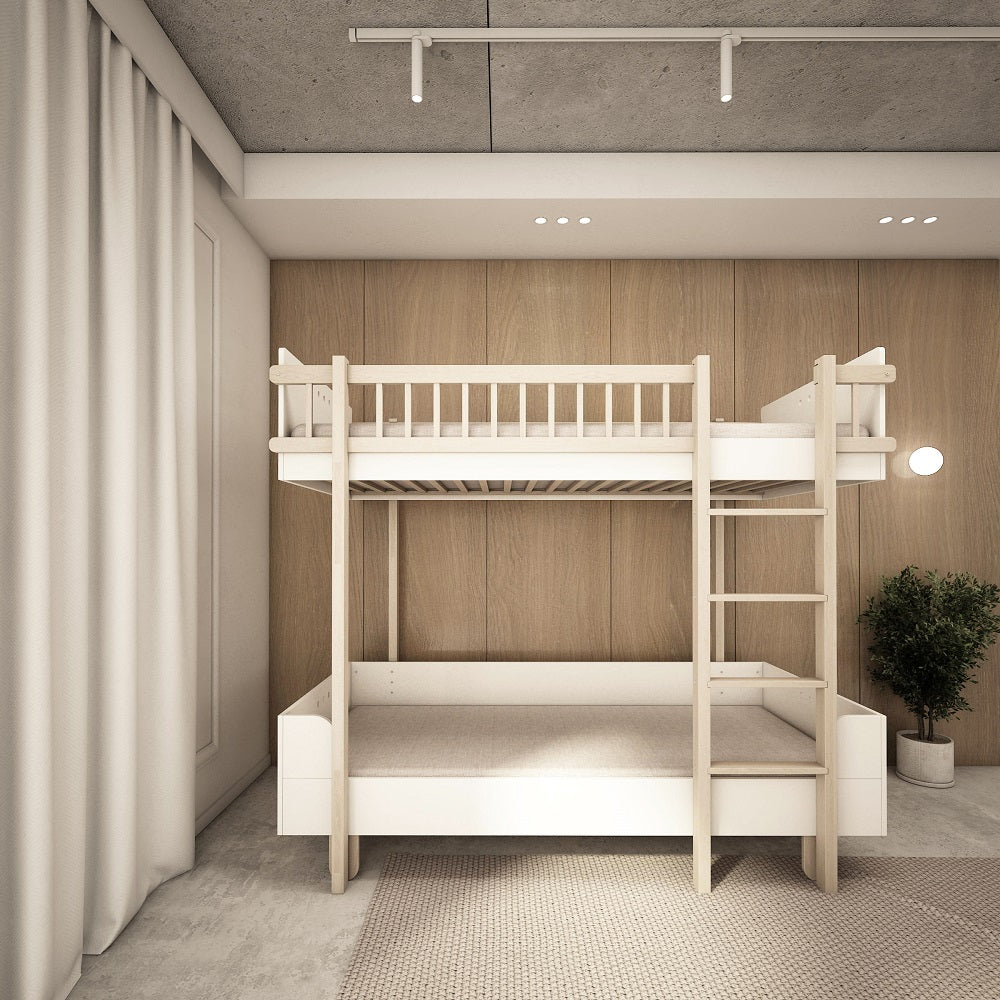 Wood Luck Design, Bunk bed Basic, White