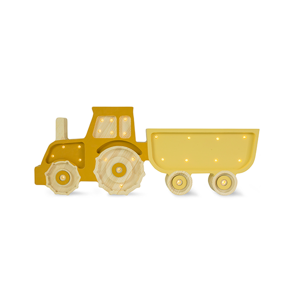 Little Lights Yövalo Tractor, Mustard